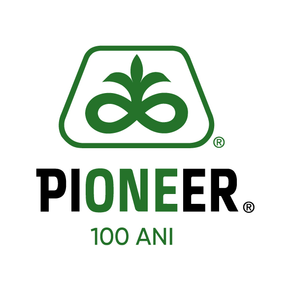 Logo Pioneer 100 Ani Corteva Agriscience