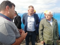După 13 ani de pauză, un sistem de irigații „unde uitarea se cuibărise, iar dezordinea se instalase” a fost repornit