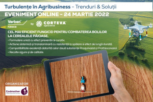 Un nou STAR în combaterea bolilor la culturile de cereale păioase. Verben™, cel mai nou și puternic fungicid, prezentat de Corteva la Agribusiness 4.0, ediția a III-a