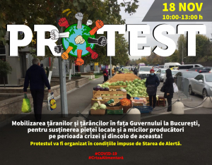 Micii producători anunță un protest la guvern