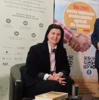 Gabriela Rizescu, consilier pe probleme de protecția plantelor în cadrul LAPAR