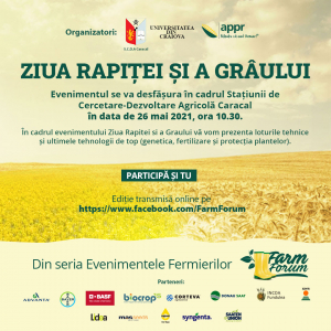 Ziua Rapiței și a Grâului, la SCDA Caracal