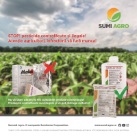 În atenția agricultorilor, produsele contrafăcute sunt ilegale și pot distruge culturile!