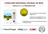 Concurs Național Vin Bag-in-Box 2020, ediția a IV-a