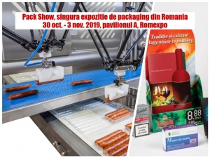 Miercuri se deschide Pack Show 2019, locul de întâlnire al industriei de packaging