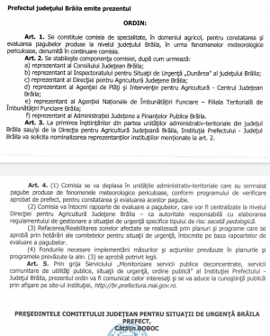 O rază de speranță apare pe câmpurile brăilene chinuite de secetă