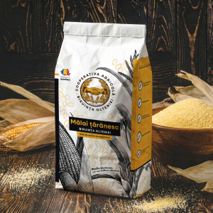 Cooperativa Biruința Olteniei își extinde gama de produse obținute din cerealele proprii odată cu lansarea mălaiului țărănesc din porumb sticlos