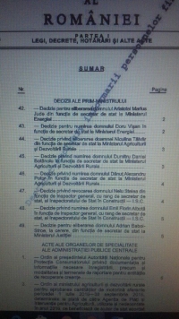 Daniel Botănoiu și Alexandru Potor, noii secretari de stat MADR. Primul revine în forță, iar celălalt reușește să treacă peste eșecul îndepărtării sale de funcție din noiembrie 2015
