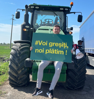 Sistemul antigrindină a scos fermierii în stradă