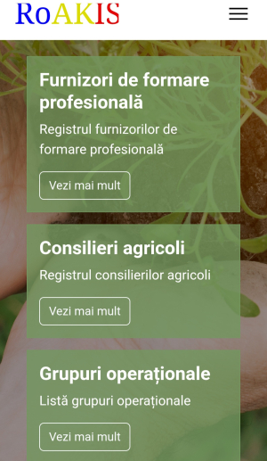 MADR a lansat platforma pentru Sistemul de Inovare și Cunoaștere în Agricultură - AKIS