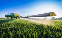 Demo PowrSpray, eveniment marca IPSO Agricultură pe pista de pilotaj a Academiei Titi Aur