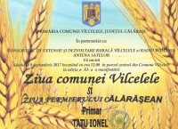 9 septembrie 2017, sărbătoare în comuna călărășeană Vîlcelele