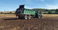 O alegere pentru eficientizarea costurilor din ferme, remorca TA24078 Power Spread+ de la Brantner, cu recunoaștere DLG