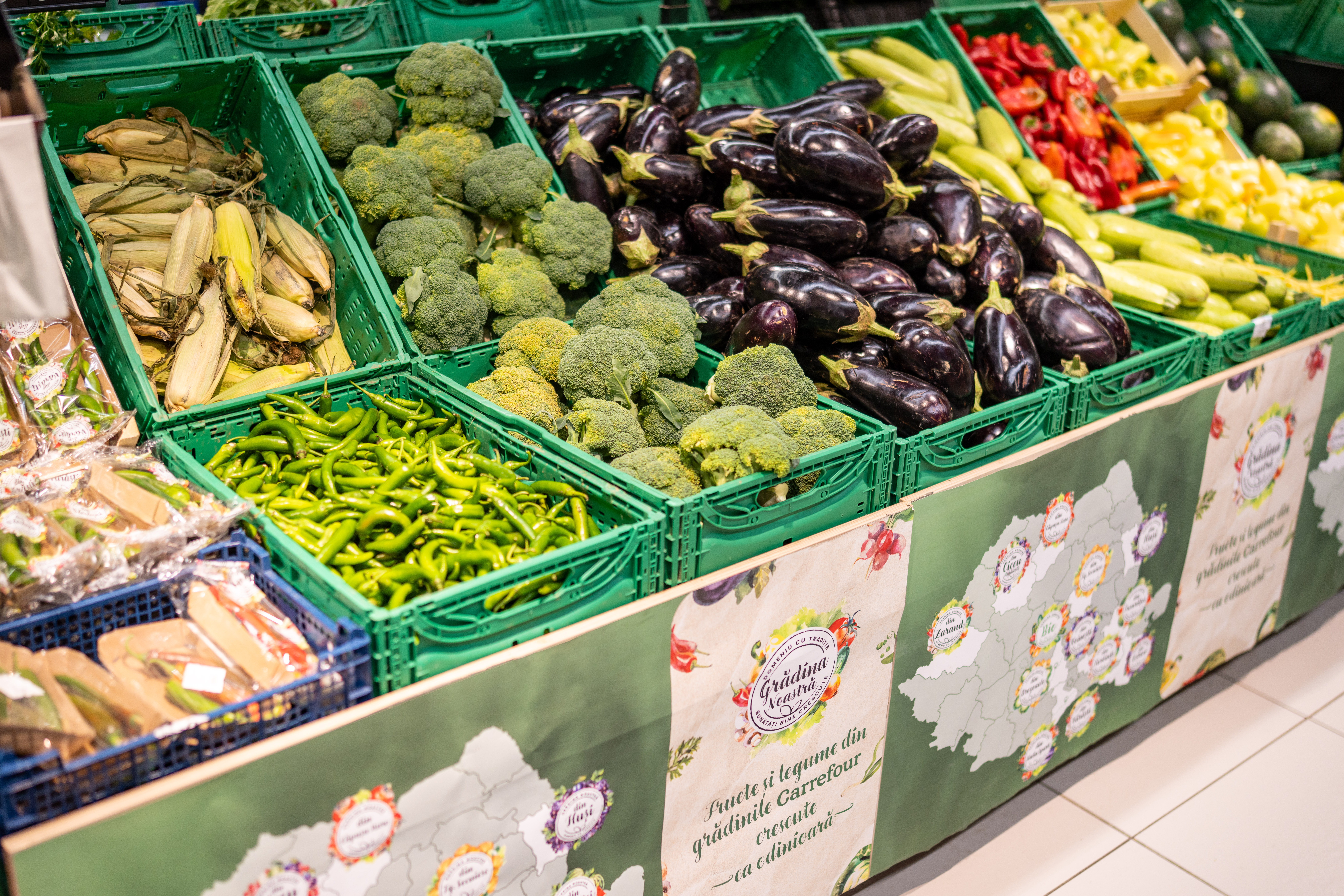 Cooperativa Grădina Noastră din Matca intră cu legume și fructe proaspete în programul Carrefour